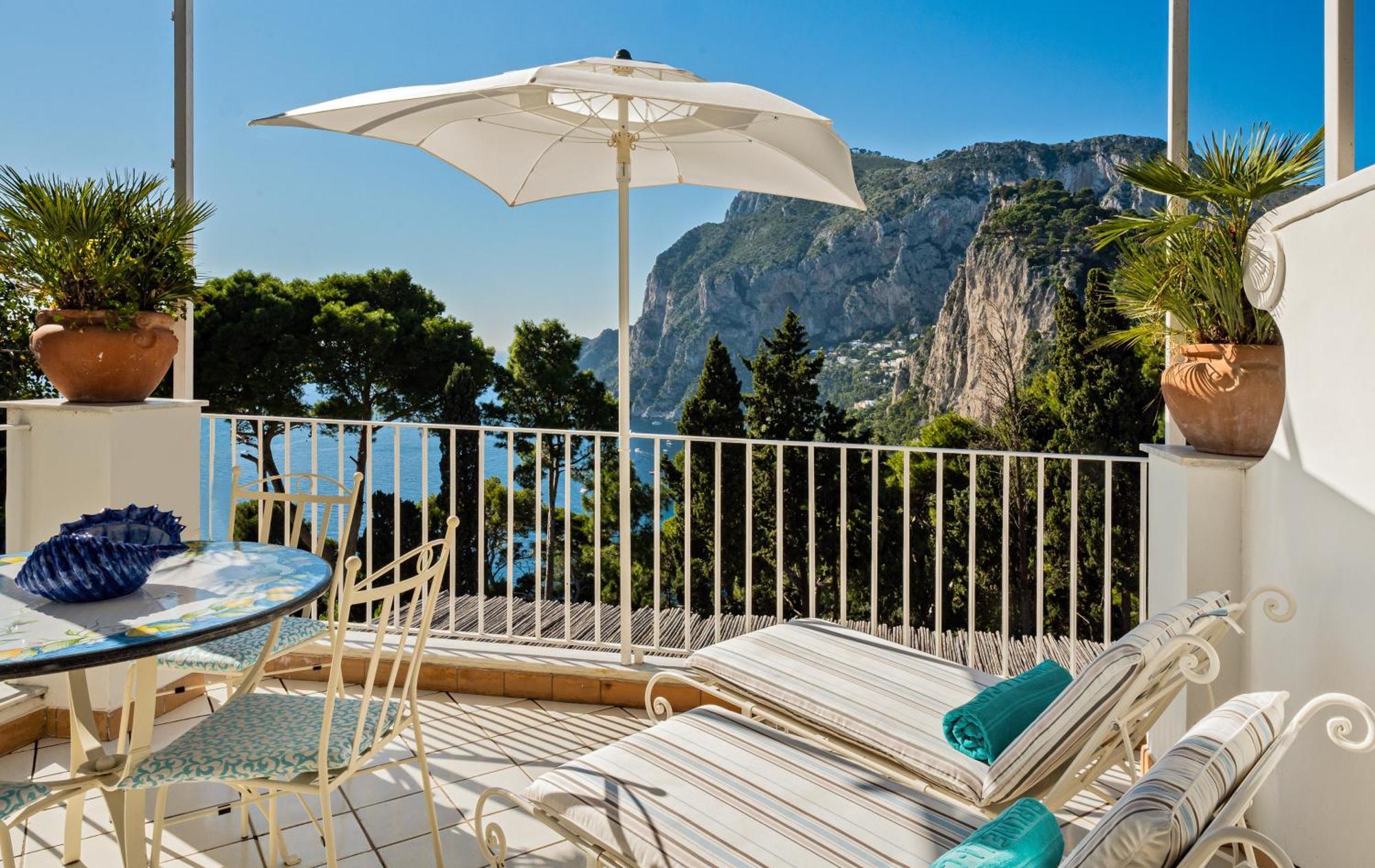 Hotel Villa Brunella Капри Экстерьер фото