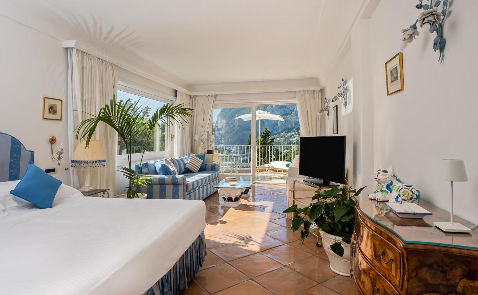 Hotel Villa Brunella Капри Экстерьер фото